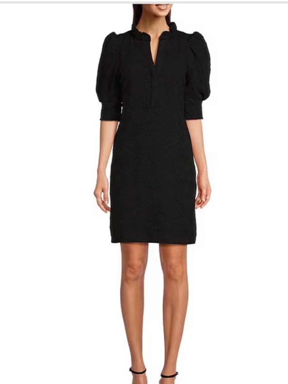 NWT Lilly Pulitzer Elsey Popover Dress Black Size Small